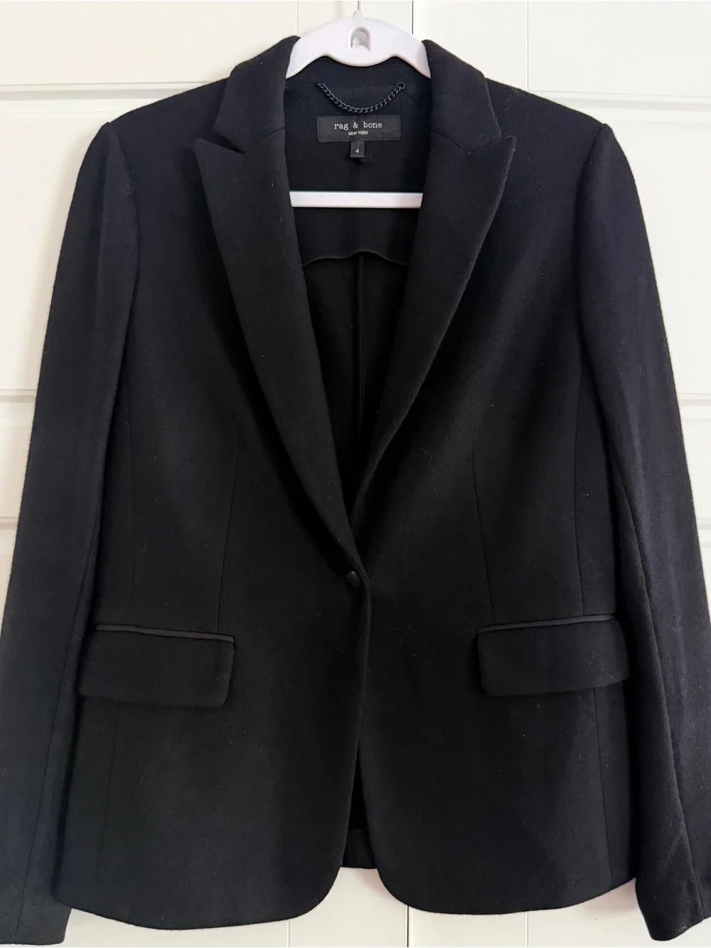 RAG& BONE LEXINGTON TAILORED WOOL BLAZER JACKET - Picture 5 of 8